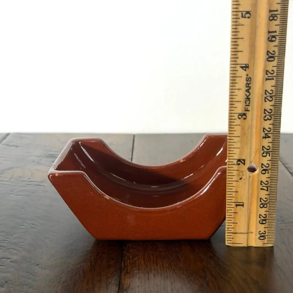 Vintage Wieland Ware Celestial Sun Terracotta Coasters Set of 5 | Sun Face Decor